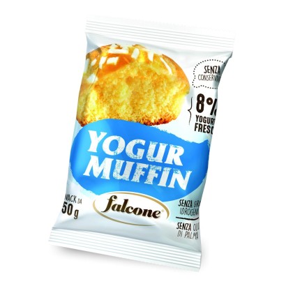 Falcone Muffin allo Yogurt Espositore da 18 pz da 50 gr