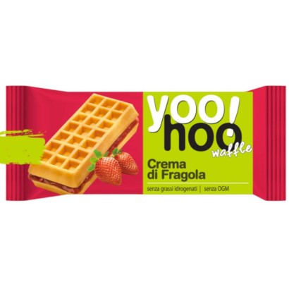 Yoohoo! Waffle Fragola  gr.50 x12 pezzi Zaniboni