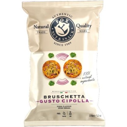 Bruschetta Cipolla Fox: Delizia Aromatica da 150g per Antipasti