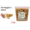 Puglialimentari Tarallucci Gusto Formaggio e Speck Secchiello da 2 Kg