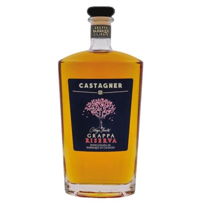 Grappa Riserva in Barrique di Ciliegio cl 70 Vol 37,5% Castagner