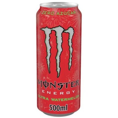 Monster Energy Ultra Watermelon Zero Zuccheri Confezione da 24 Lattine da 500 ml