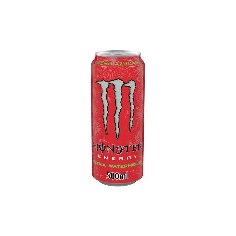 Monster Energy Ultra Watermelon Zero Zuccheri Confezione da 24 Lattine da 500 ml