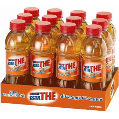 Estathe' Pesca Bottiglie PET da 400 ml