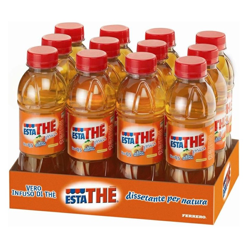 Estathe' Pesca Bottiglie PET da 400 ml