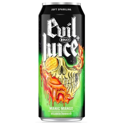 Rauch Evil Juice Manic Mango Bevanda al Gusto Mango Lattine da 0,5 L Halloween