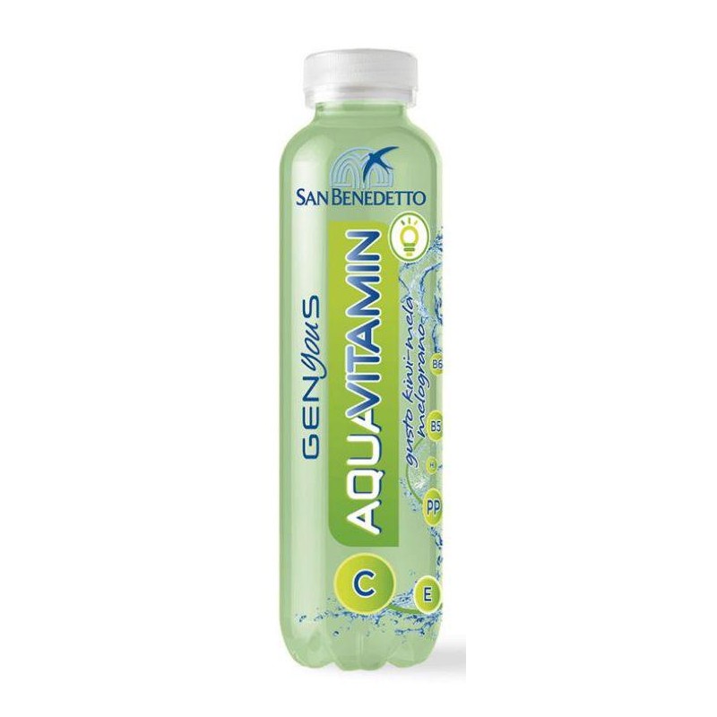 Aqua Vitamin Kiwi, Mela, Melograno 0,4Lx12