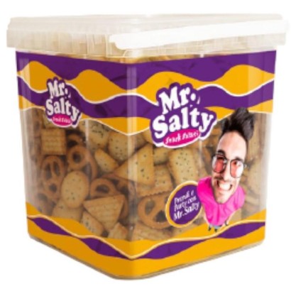 Mr. Salty Snack da Aperitivo Party Mix Salatini Secchiello da 1 Kg