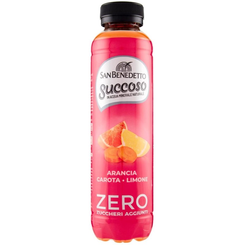 Succoso Zero Arancia Carota e Limone 0,4Lx12 San Benedetto