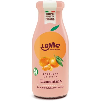 Lome Spremuta di Pura Clementina 12 Bottiglie da 200 ml