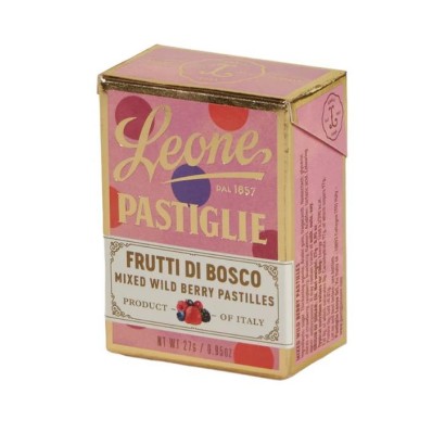 Pastiglie Leone Frutti di Bosco Scatola gr.27x18