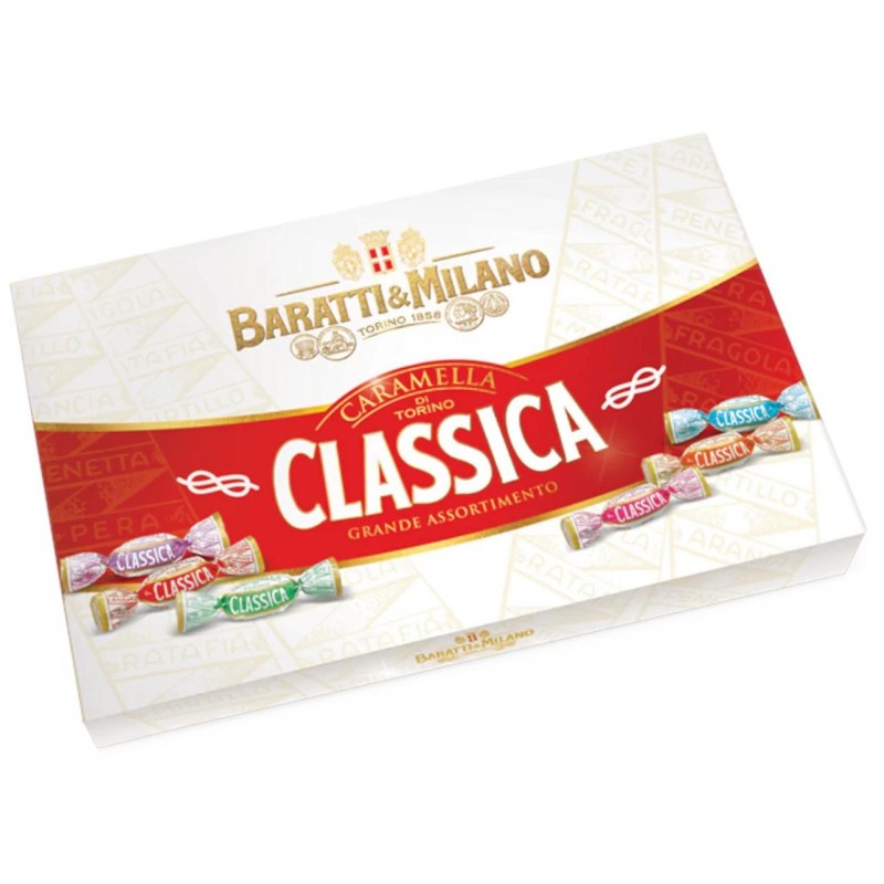 Caramelle gusti Assortiti Scatola Regalo Baratti&Milano gr.400