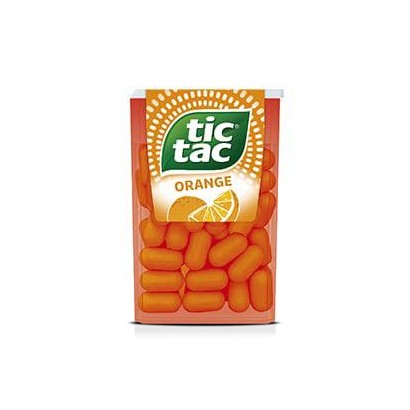 Tic Tac Orange Confetti Gusto Arancia Confezione da 24 Astucci da 18 gr