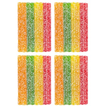 Haribo Miami Frizzi Caramelle Gommose e Zuccherate Gusto Frutta Busta da 1 Kg