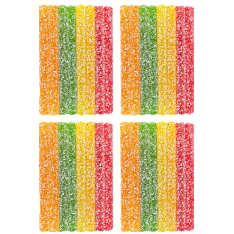 Haribo Miami Frizzi Caramelle Gommose e Zuccherate Gusto Frutta Busta da 1 Kg