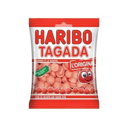 Haribo Caramelle Tagada Busta da 100 grammi