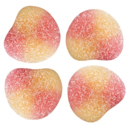 Haribo Pesche Caramelle Gommose Gusto Pesca Busta da 1 Kg