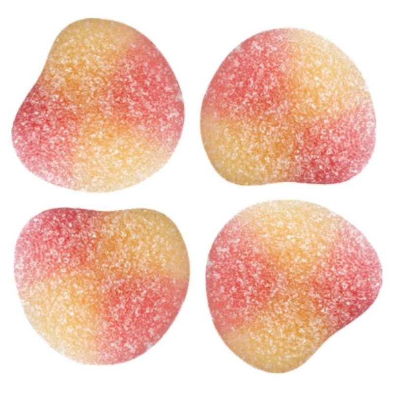 Haribo Pesche Caramelle Gommose Gusto Pesca Busta da 1 Kg