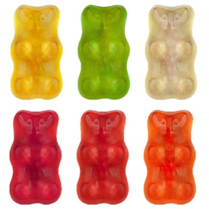 Haribo Big Bag Orsetti D' Oro Caramelle Gommose Gusto Frutta Busta da 1 Kg