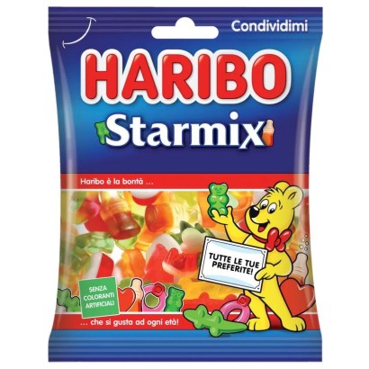 Haribo Caramelle Starmix Busta da 100 grammi