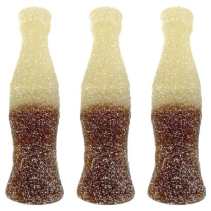 Haribo Maxi Bottiglie Cola Effervescenti Caramelle Gommose Gusto Cola 2 Kg