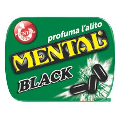 Mental Black Astuccio con Zucchero x24