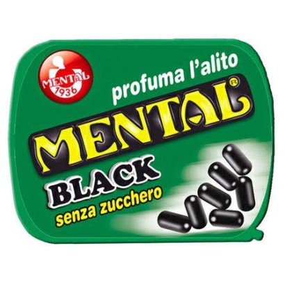 Mental Black Astuccio senza Zucchero x24