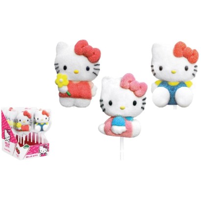 Lecca Mallow Hello Kitty gr.45 da 12 marshmallows - Dolcezza Felina