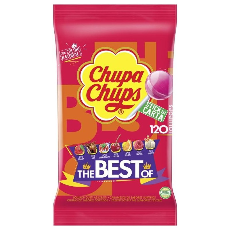 Chupa Chups Busta 120 pezzi