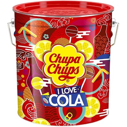 Secchio Chupa Chups Gusto Cola da 150 Lollipop