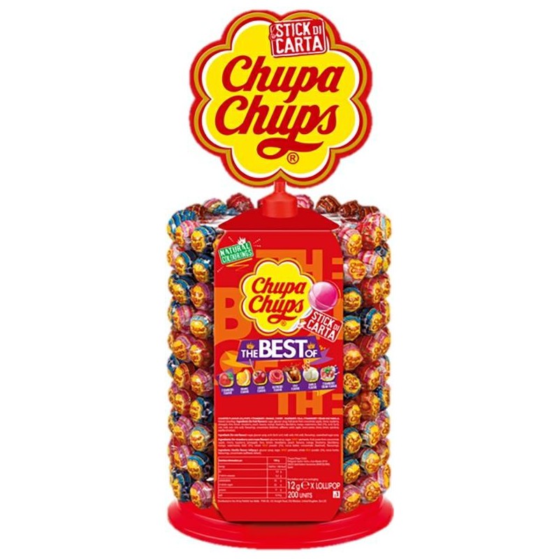 Chupa Chups Ruota 200 pezzi