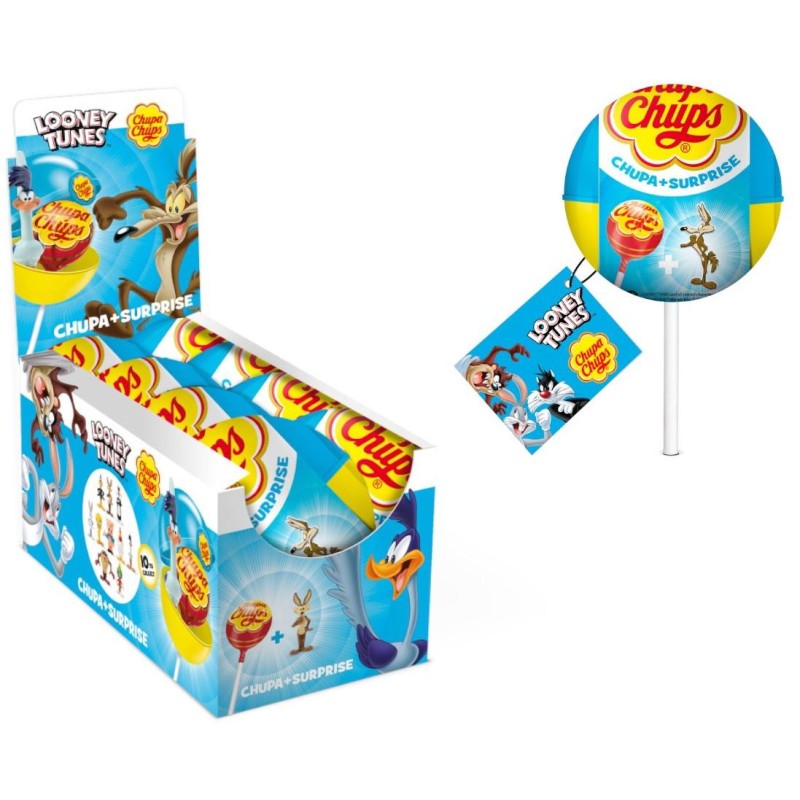 Chupa Chups Surprise Looney Tunes 16 pezzi