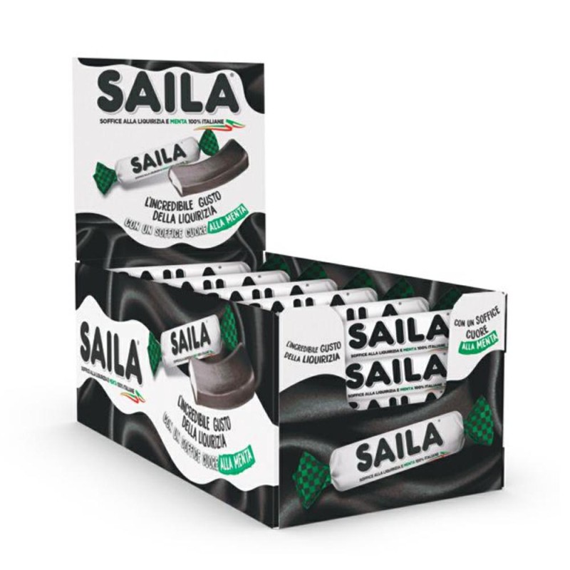 Saila Soffice Menta e Liquirizia gr.19x100