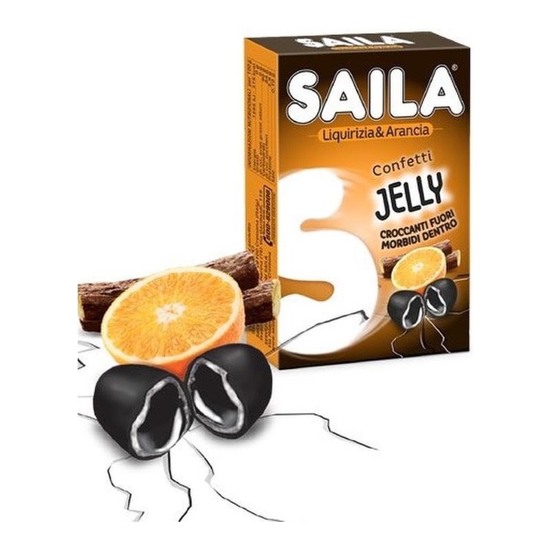 Saila Jelly Liquirizia e Arancia Gr.40x16