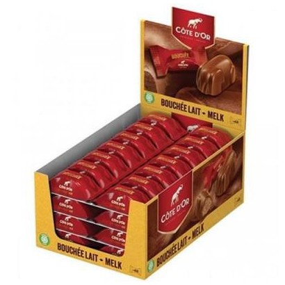 Cote d'Or Bouchee Cioccolatini al Latte Espositore da 48 pz da 25 grammi