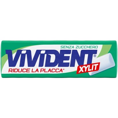 Vivident Xylit Chewing Gum Menta Verde Stick 40 pezzi