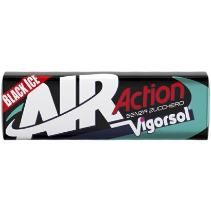 Vigorsol Air Action Black Ice Chewing Gum Stick 40 pezzi