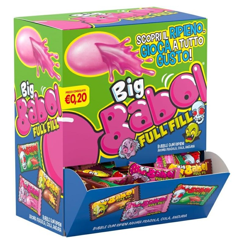 Big Babol Full Fill Mono 200 pezzi