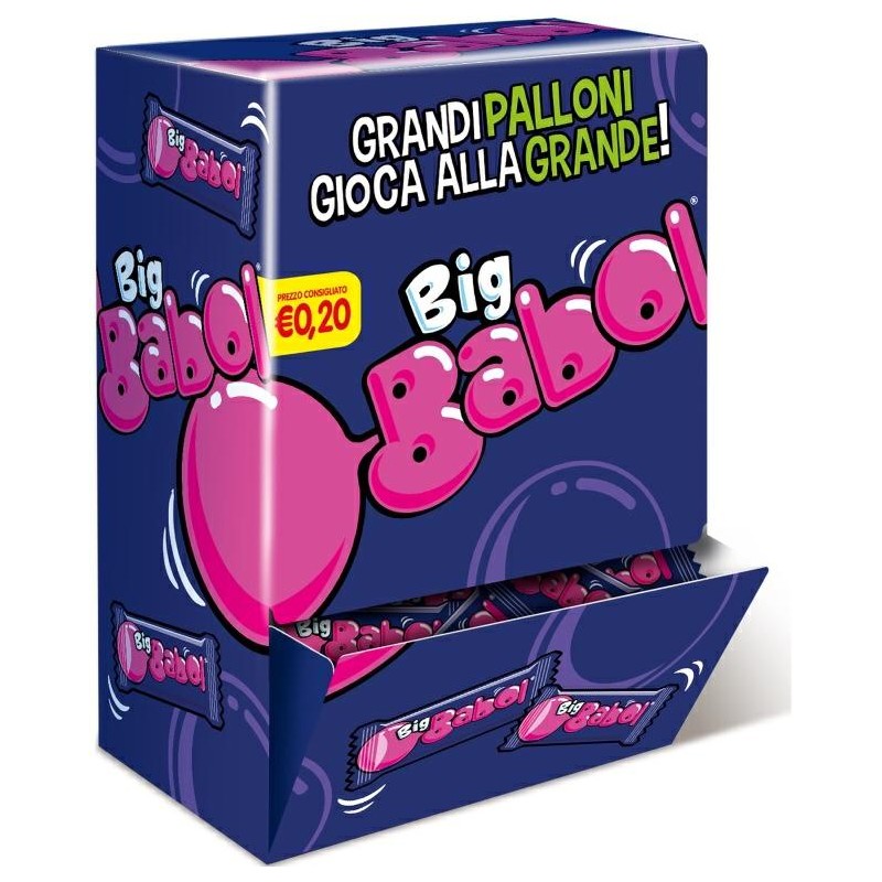 Big Babol Mono Tutti Frutti 200 pezzi