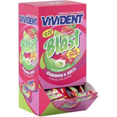 Vivident Blast Fruit Mono 200 pezzi