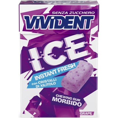 Vivident ICE Grape Caramelle Gusto Uva Astuccio 20 pezzi