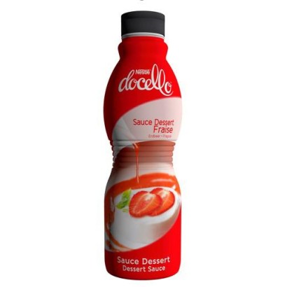 Nestle' Docello Topping alla Fragola per Decorazioni 753 ml - 1 Kg