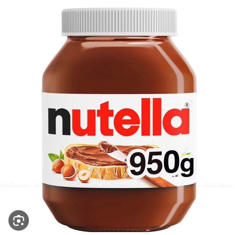 Nutella Ferrero Vetro gr.950