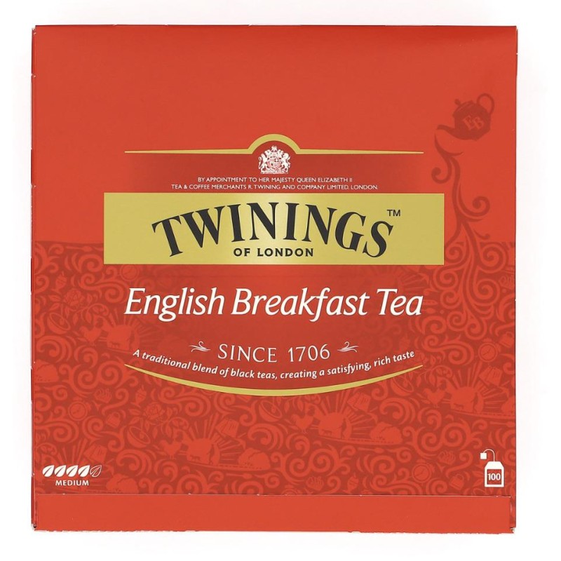 Te Classico English Breakfast Twinings 100 Filtri