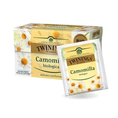 Twinings Camomilla Bio Confezione da 20 Bustine