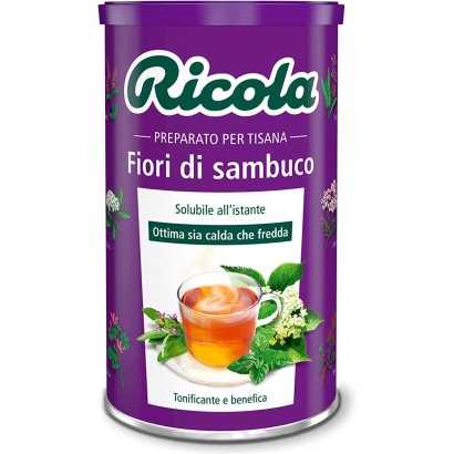 Ricola Fiori di Sambuco Preparato per Tisana Barattolo da 200 grammi