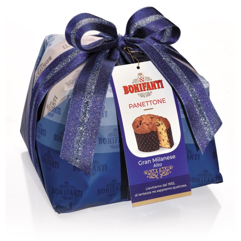 Panettone Milanese Alto Incarto gr.1000 Bonifanti