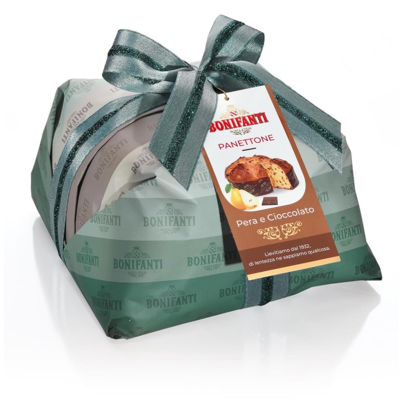 Panettone Pera e Cioccolato Incarto gr.1000 Bonifanti