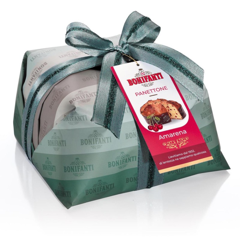 Panettone all'Amarena Incarto gr.1000 Bonifanti