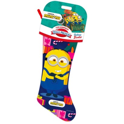 Calza Befana Minions gr.190 Dolci Preziosi